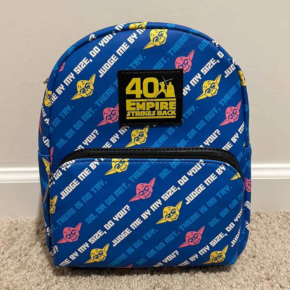NWT Star Wars Empire Strikes Back Yoda mini backpack